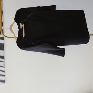 NWT Michael Kors black dress with zipper details, size 14